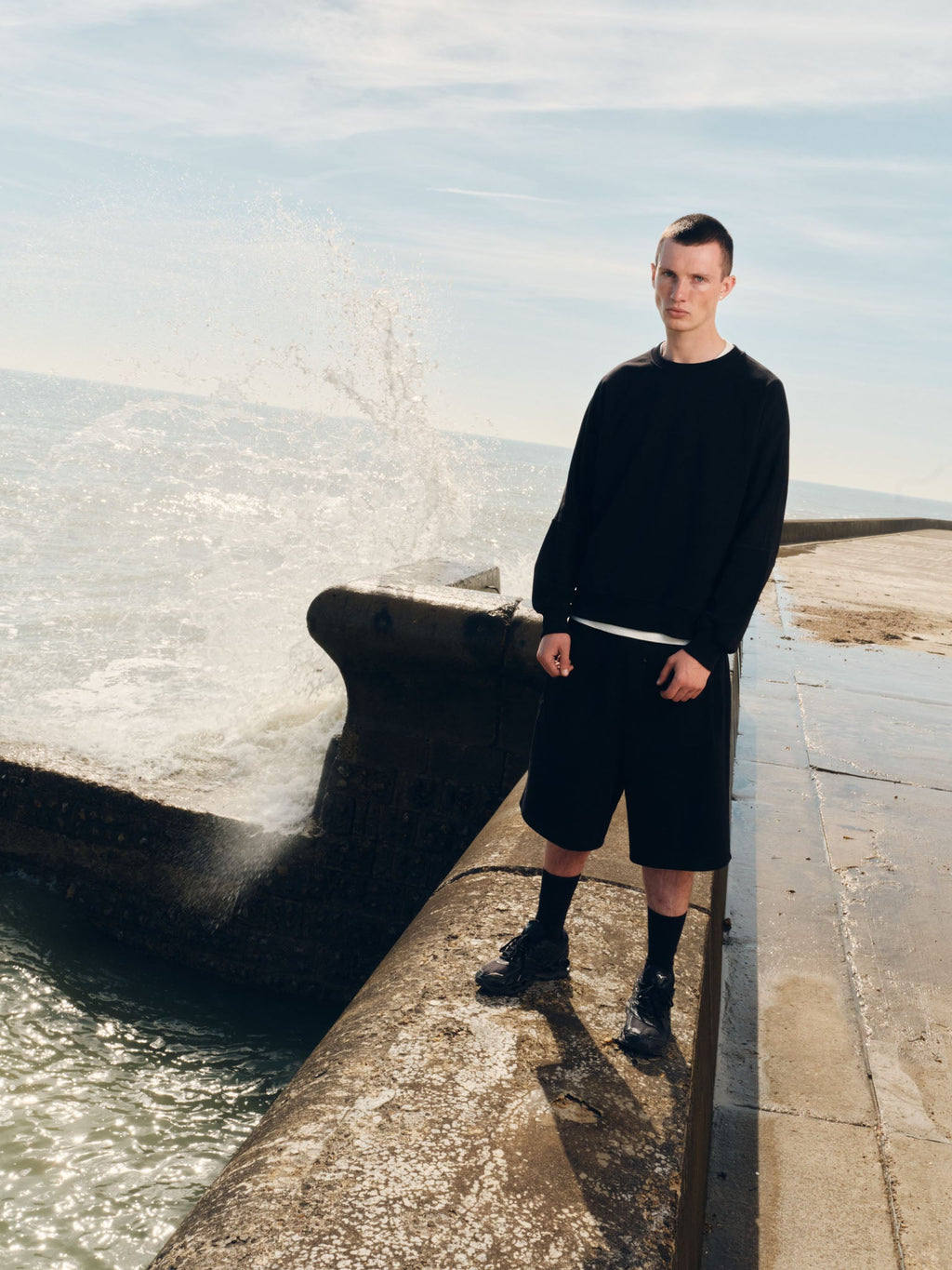 DRIFT CREWNECK - TRUE BLACK
