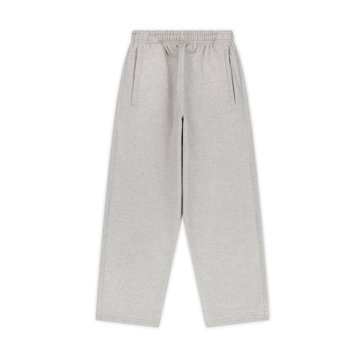 SIGNATURE UNCUFFED JOGGERS -  GREY