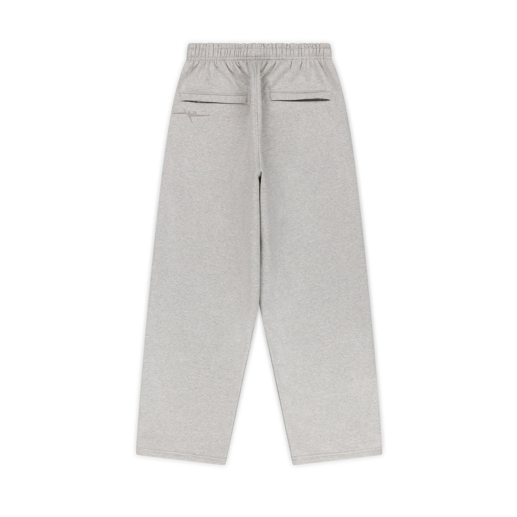 SIGNATURE UNCUFFED JOGGERS -  GREY
