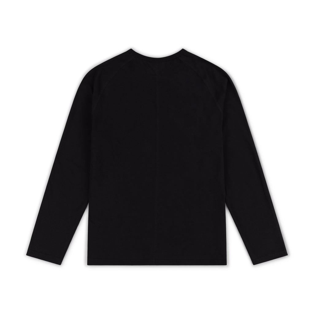RAGLAN LONGSLEEVE - TRUE BLACK