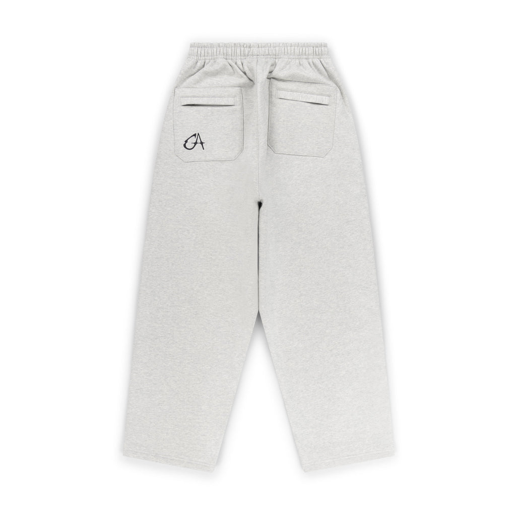 GA SIGNATURE UNCUFFED JOGGERS - GREY
