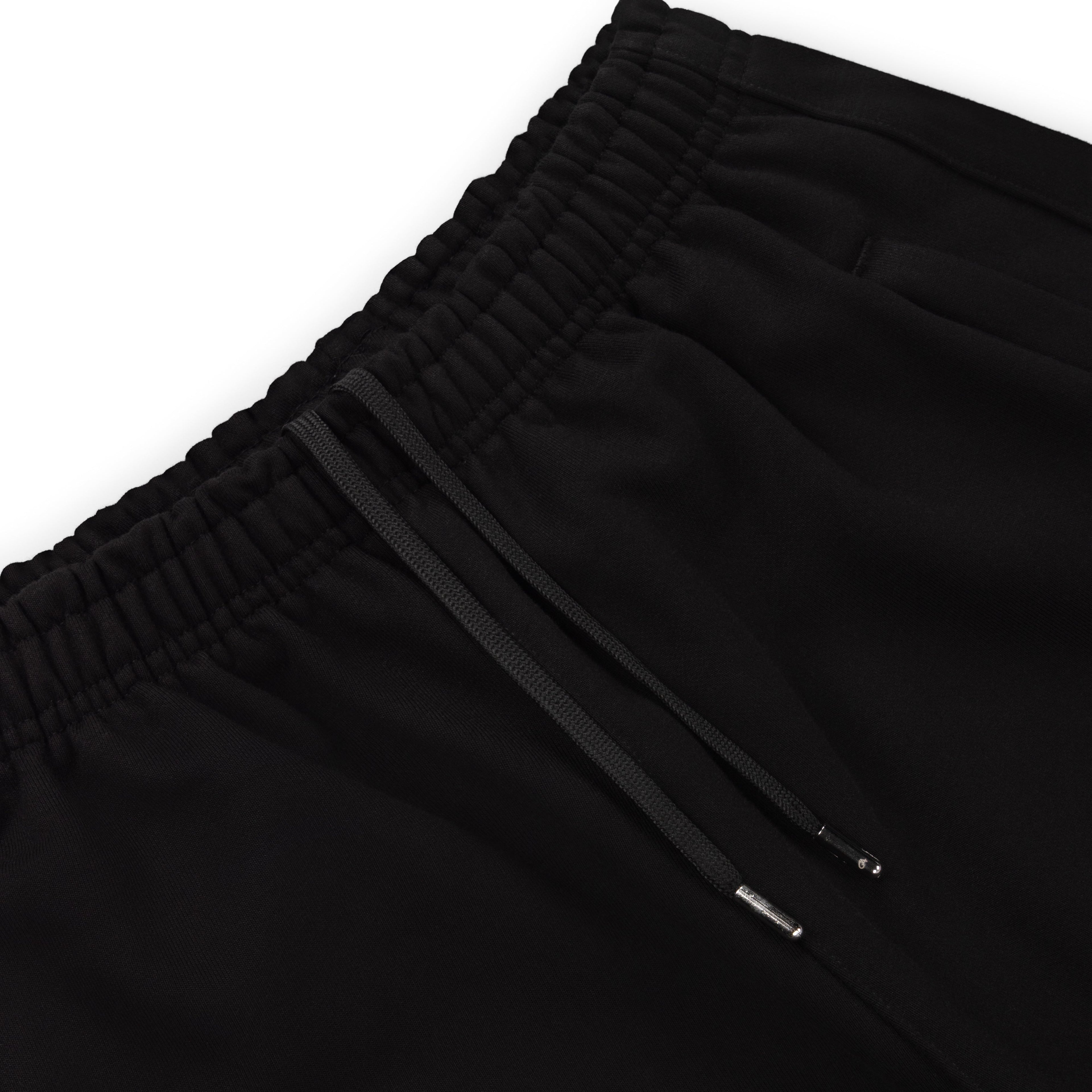 GA SIGNATURE UNCUFFED JOGGERS - BLACK
