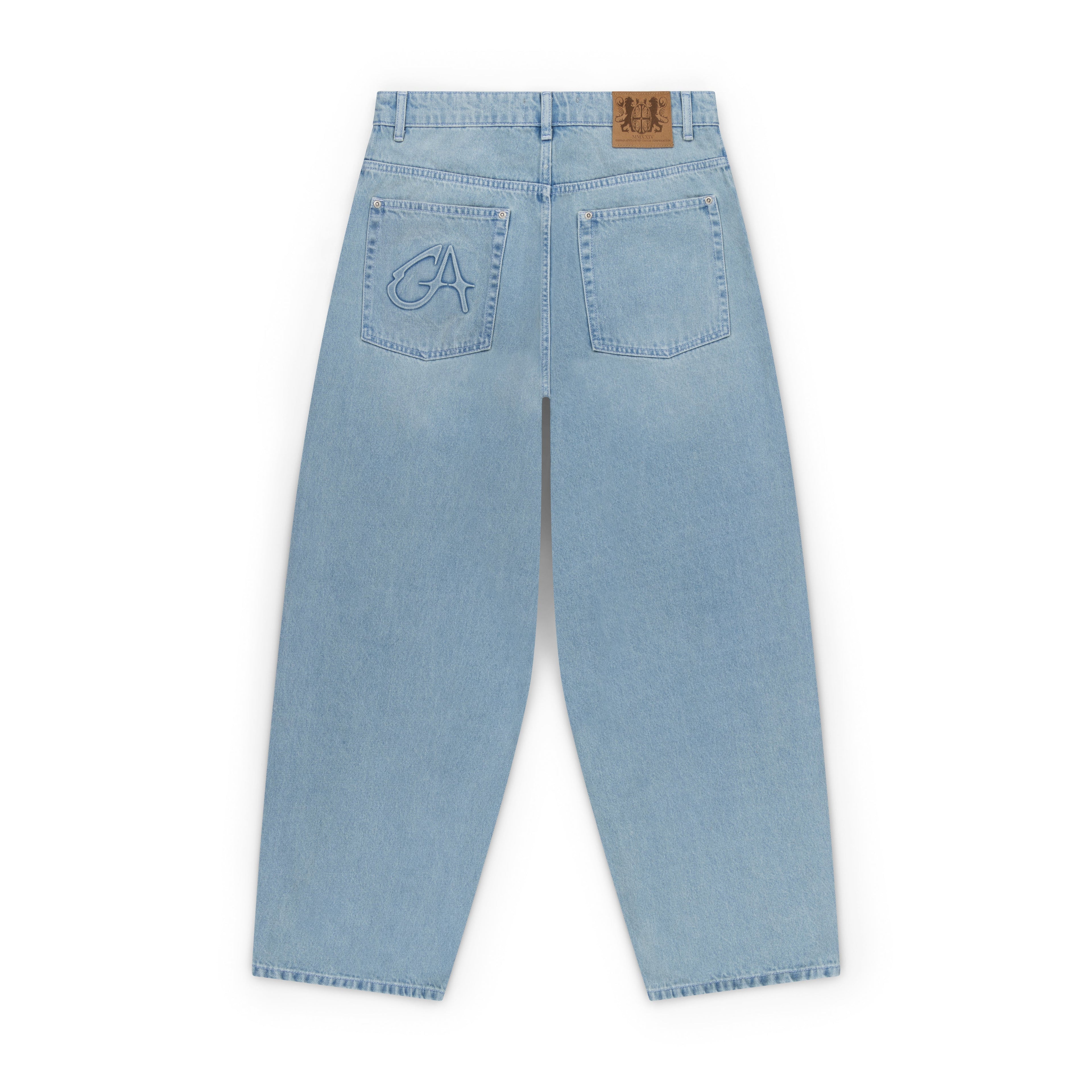 GA SIGNATURE DENIM JEANS - WASHED BLUE