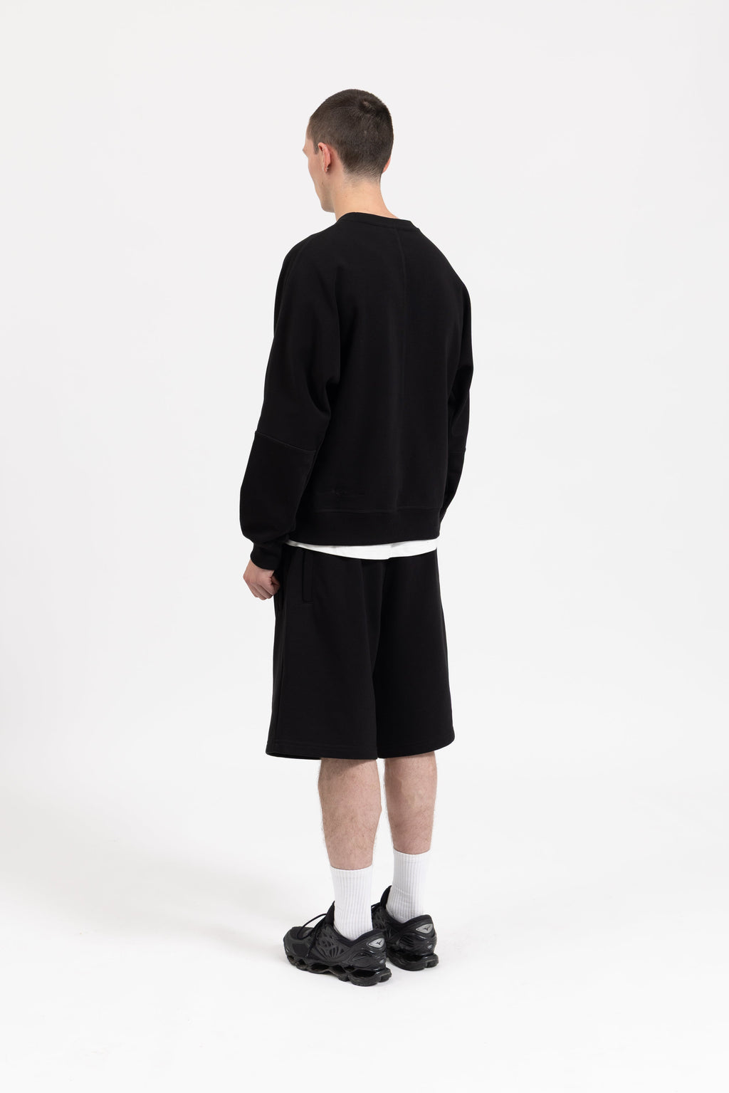 DRIFT JOGGER SHORTS - TRUE BLACK