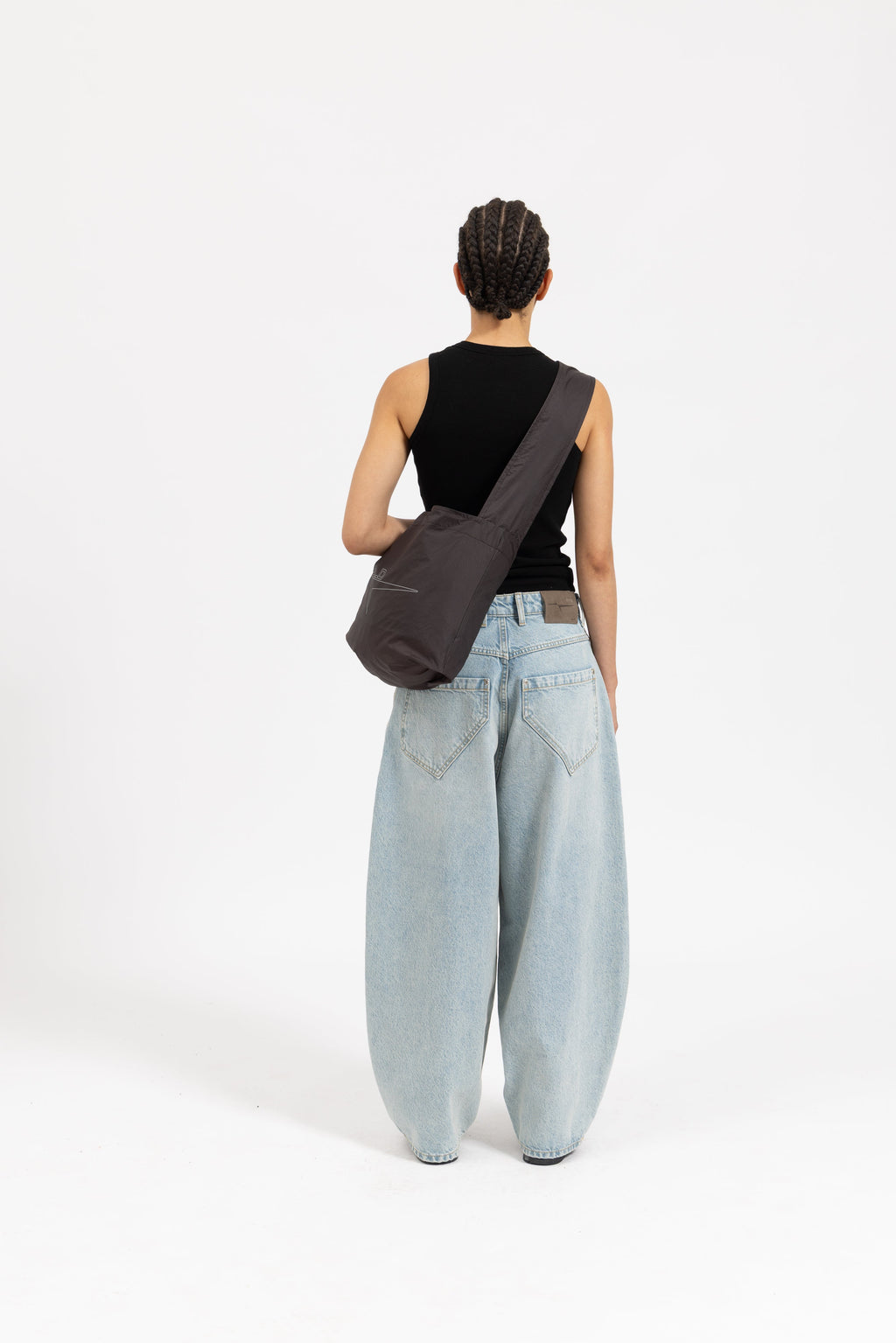 BAGGY DENIM JEANS - SUN BLEACHED BLUE