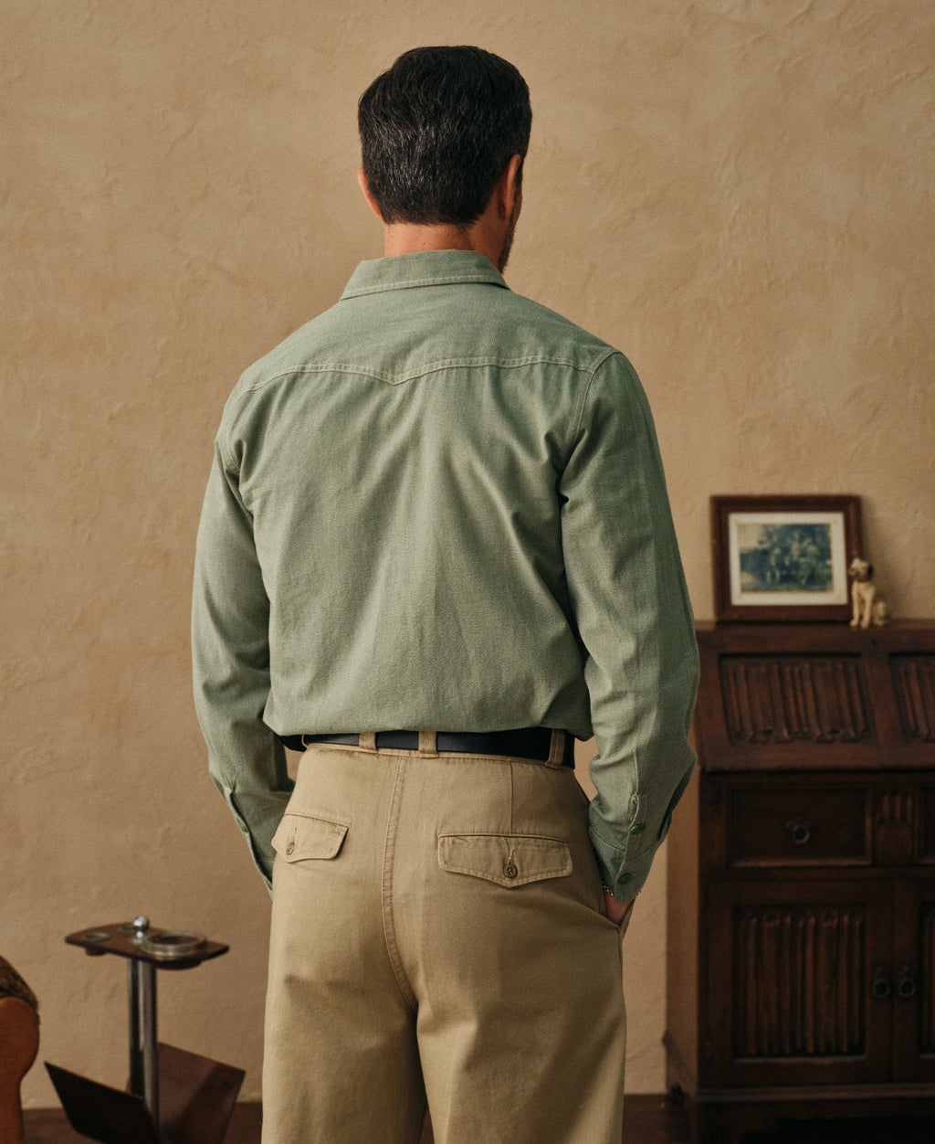 Vintage Cotton Jaspé Workshirt