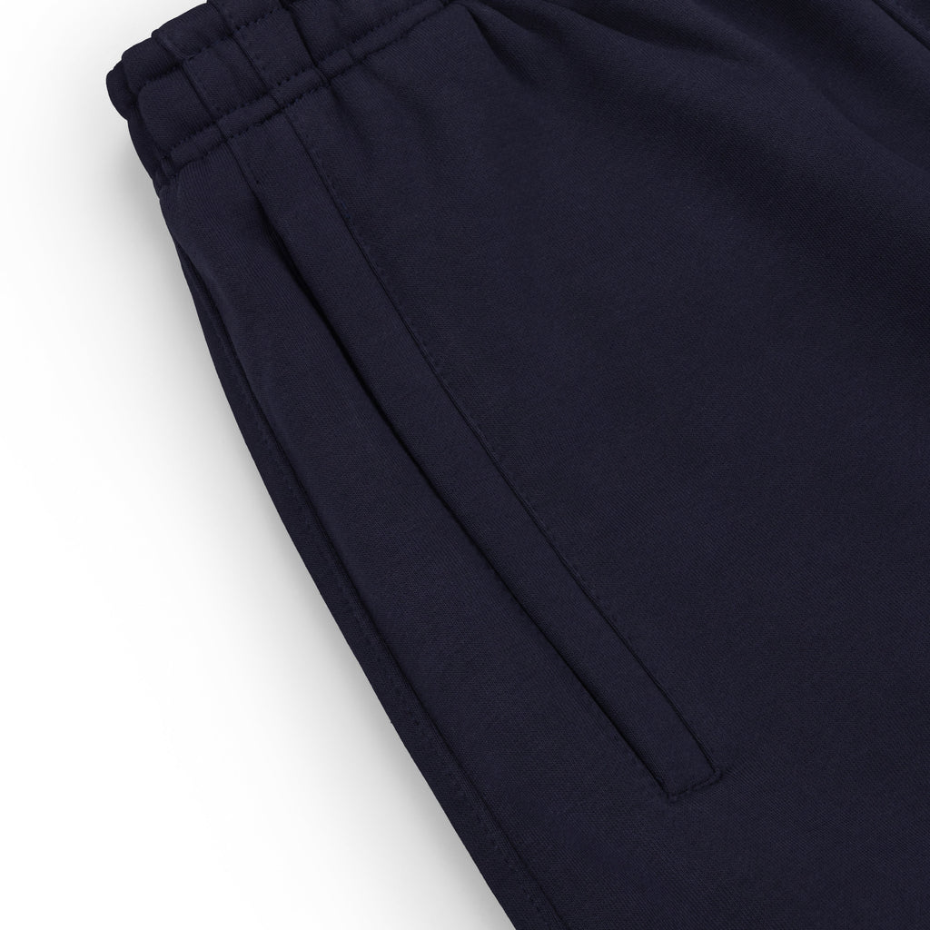 SIGNATURE UNCUFFED JOGGERS - NAVY