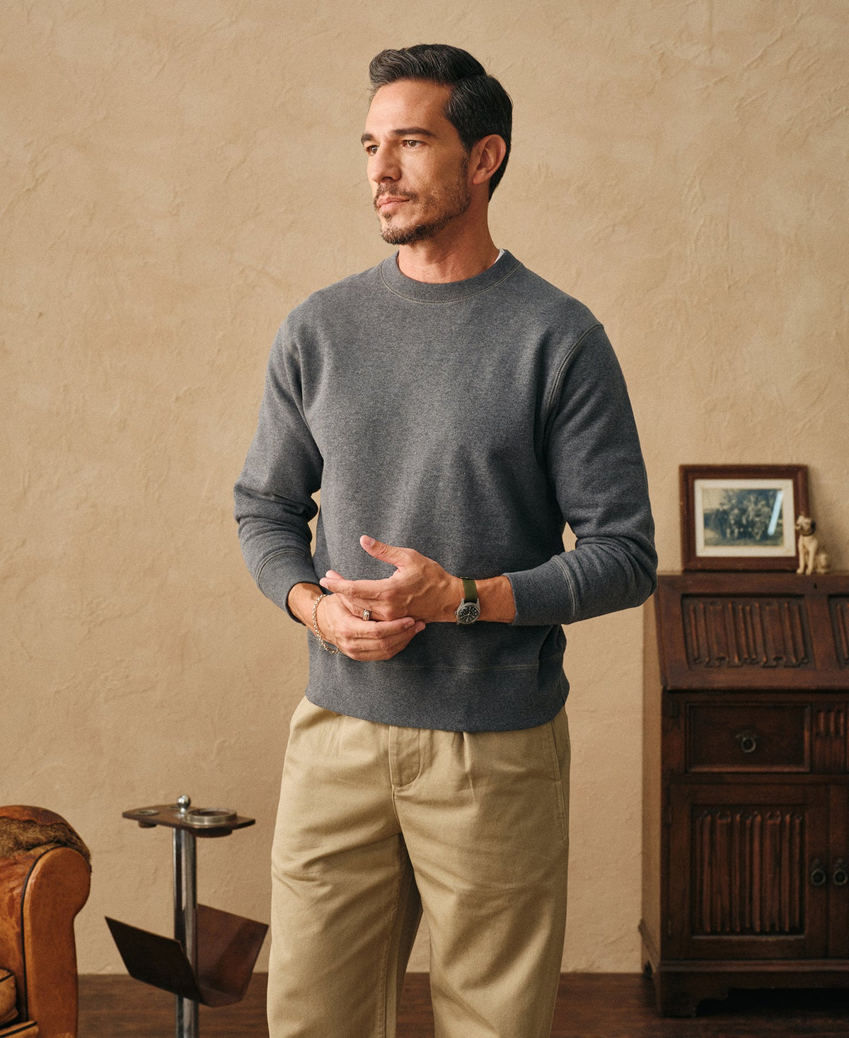 Loopwheel Tubular French Terry Sweatshirt