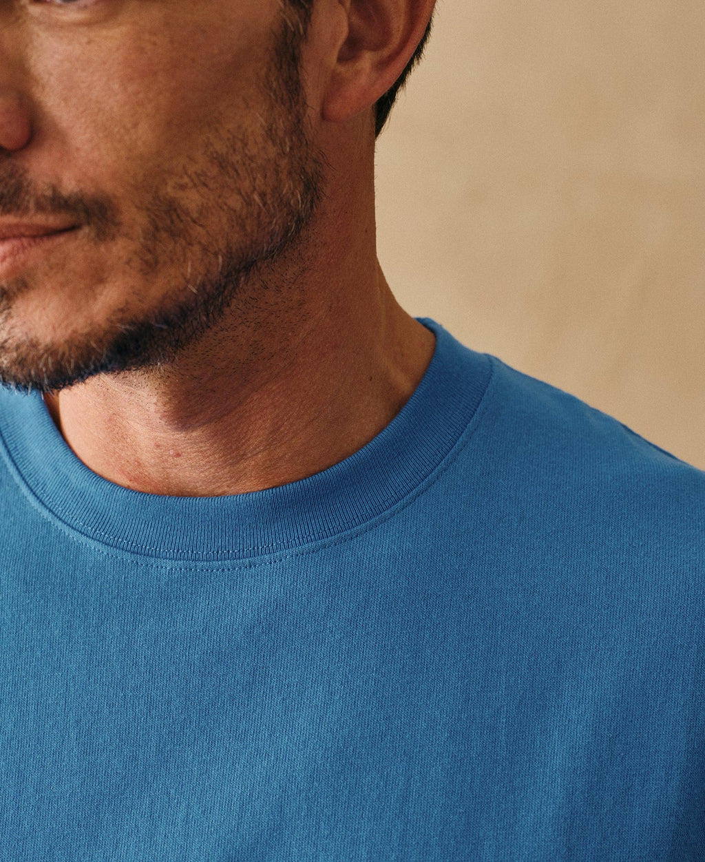 Regular Fit Heavyweight Tubular Jersey T-Shirt