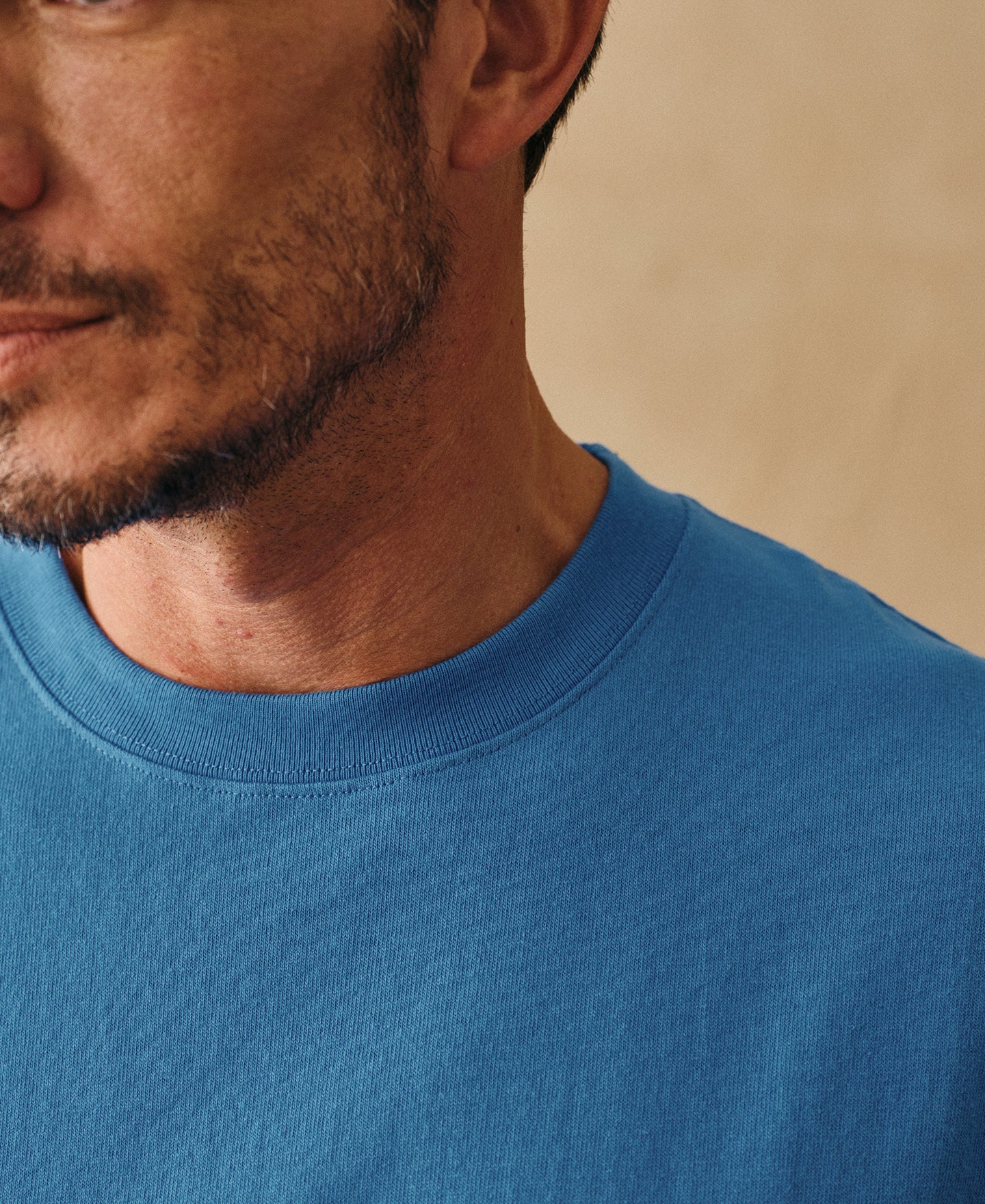 Regular Fit Heavyweight Tubular Jersey T-Shirt